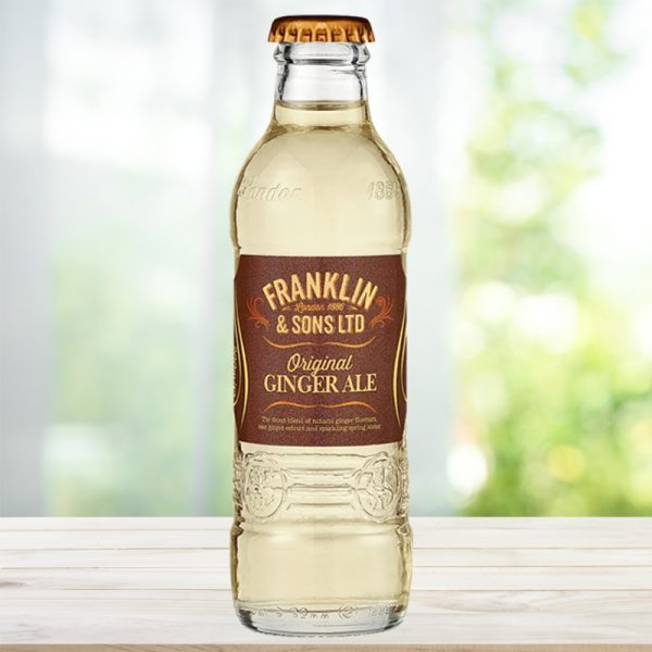 พร้อมส่ง Franklin & Sons Ginger Ale 200 ml 6 bottle แฟรงคลิน แอนด์ ซันส์ จินเจอร์เอล 200 มล. 6 ขวด