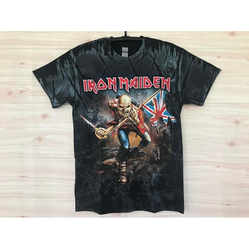 เสื้อวง Iron Maiden The Trooper Ovp ลิขสิทธิ์แท้💯