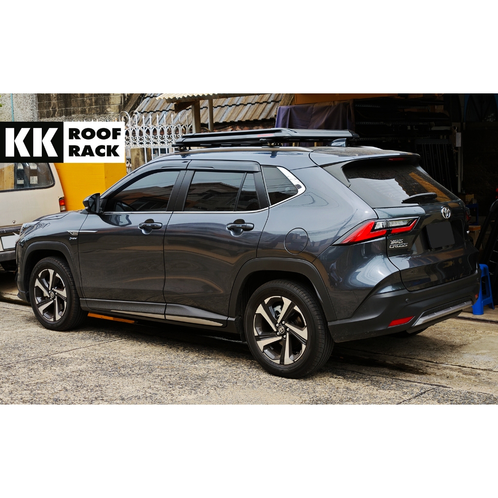 แร็คหลังคา ถาดอลูมิเนียม Carryboy + KK Toyota Yaris Cross ไม่เจาะรถ ของใหม่ [FX-0M] - รูปที่ 6
