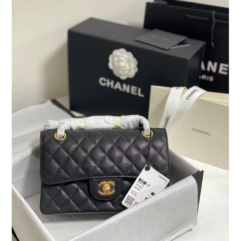 กระเป๋า Chanel Classic ✅Grade : ออริ หนังแท้💯 ✅size :23cm