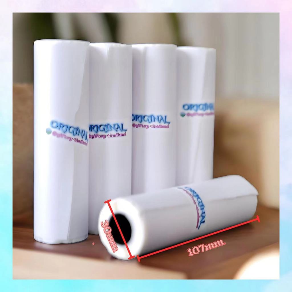 สติกเกอร์เว้นขอบPaperang & Peripage [107x30mm.] ORIGINAL @giftsy-thailandสติกเกอร์เว้นขอบ Paperang &