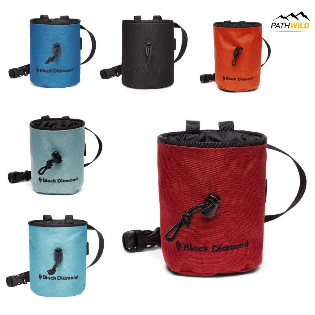 BLACK DIAMOND MOJO CHALK BAG ถุงชอล์คมินิมอล เรียบง่าย น้ำหนักเบา พร้อมสายคล้องเว็บบิ้ง