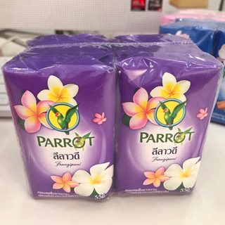 [ แพ็ค 6 ก้อน ] สบู่นกแก้ว Parrot 6 ก้อน ขนาด 55 g