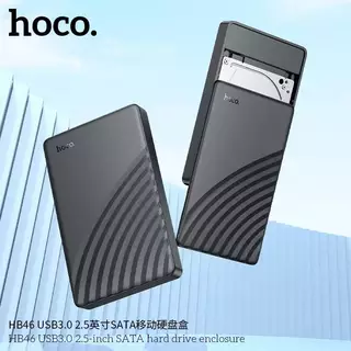 Hoco HB46 กล่องใส่ฮาร์ดดิส 2.5 นิ้ว USB3.0 รองรับความจุสูงสุด 6TB SATA to Micro B EXternal HDD