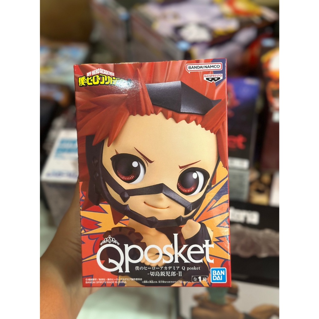 🤬ฟิกเกอร์ Figure Banpresto Q Posket My Hero Academia Q posket - Kirishima Eijiro - II❗มือ1 งานแท้ lo
