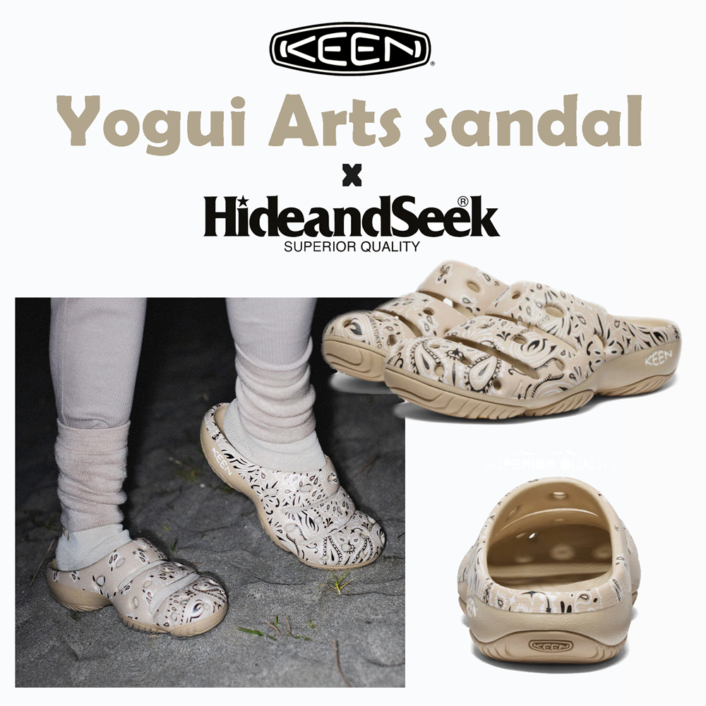 [ลด30% เก็บโค้ด 2509FASHDD] KEEN Women's Yogui Arts Clog x Hide and Seek (Limited edition) รองเท้าแตะ คีน
