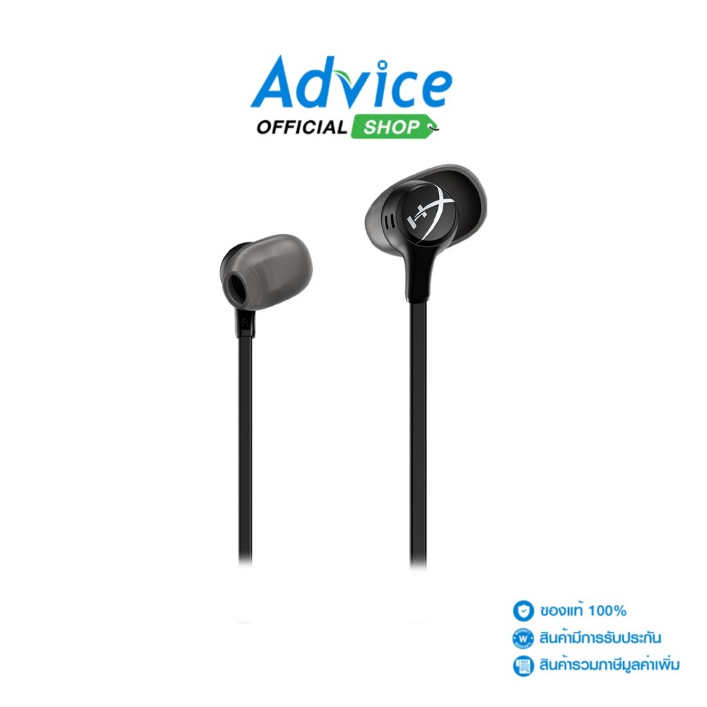 HYPERX HEADSET IN-EAR CLOUD EARBUDS II BLACK - A0151462