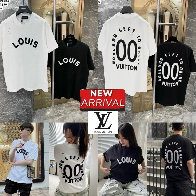 𝐍𝐞𝐰 𝐀𝐫𝐫𝐢𝐯𝐚𝐥𝐬 🛍️ Louis Vuitton T-shirt 🏷 | เสื้อยืด Hiend 1:1 cotton 💯