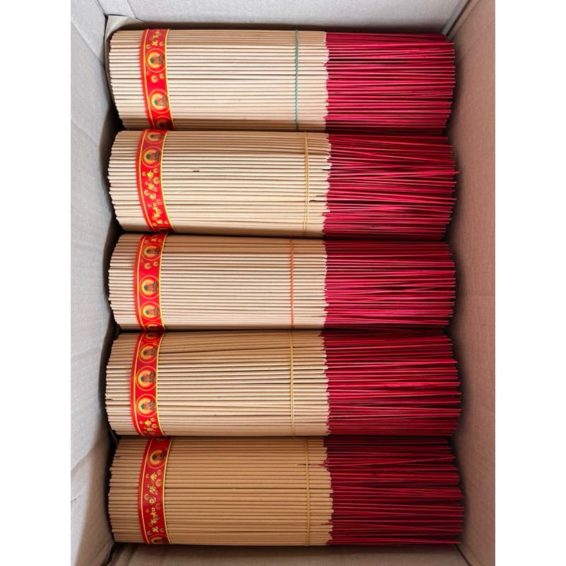 ธูปจีน 香 [พรีเมี่ยม] เกรด AA (ยกลังคุ้ม 5.กิโลกรัม,10.กิโลกรัม) เลือกกลิ่นได้,ควันน้อย มี 3 ขนาด(32,28,20เซน)