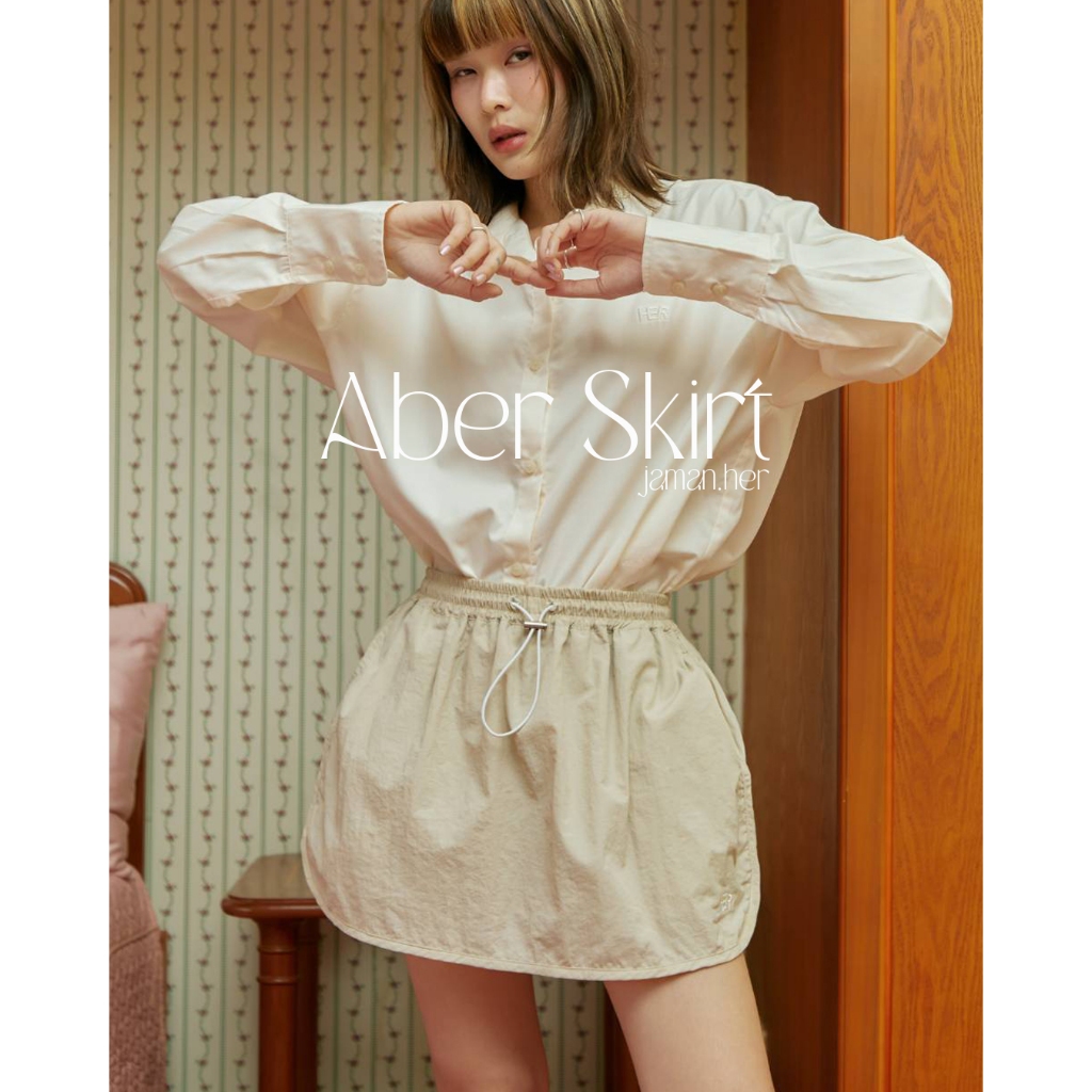 Jamanher / Aber skirt / กระโปรงกางเกงผ้าร่ม