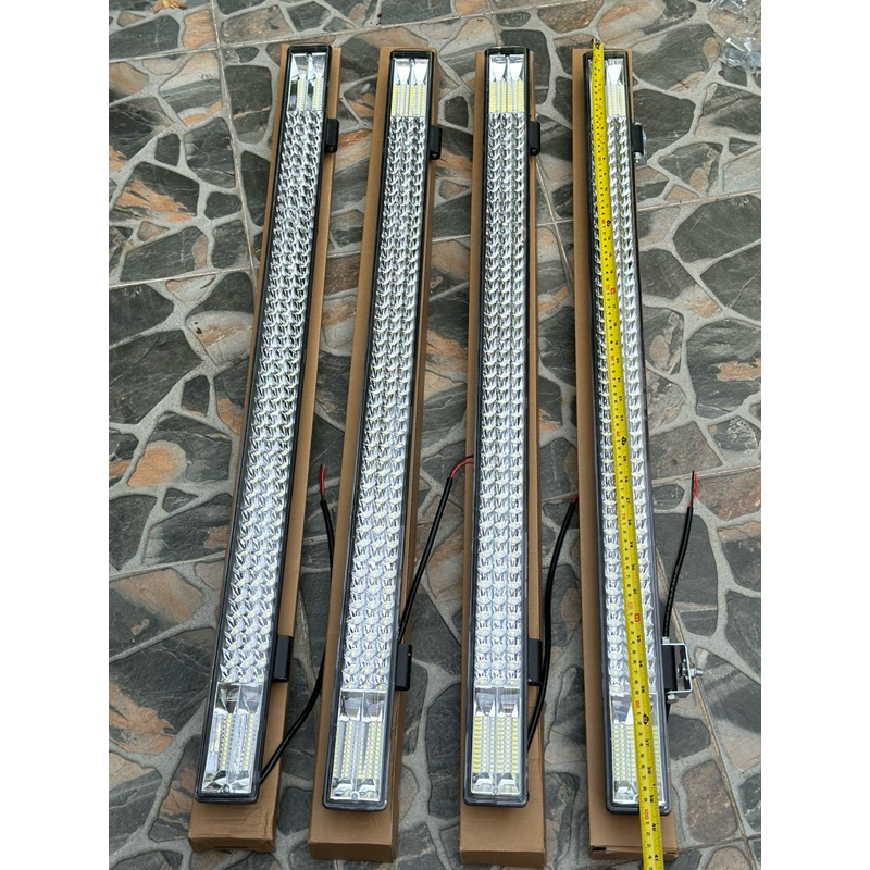 1 ดวง 100cm รุ่นสว่างสุดของร้าน ไฟสปอร์ตไลท์540วัตต์ 12-24vกันน้ำ งานอลูมิเนียมระบายความร้อนสว่างมากรุ่นนี้สว่างสุดแข็งแ