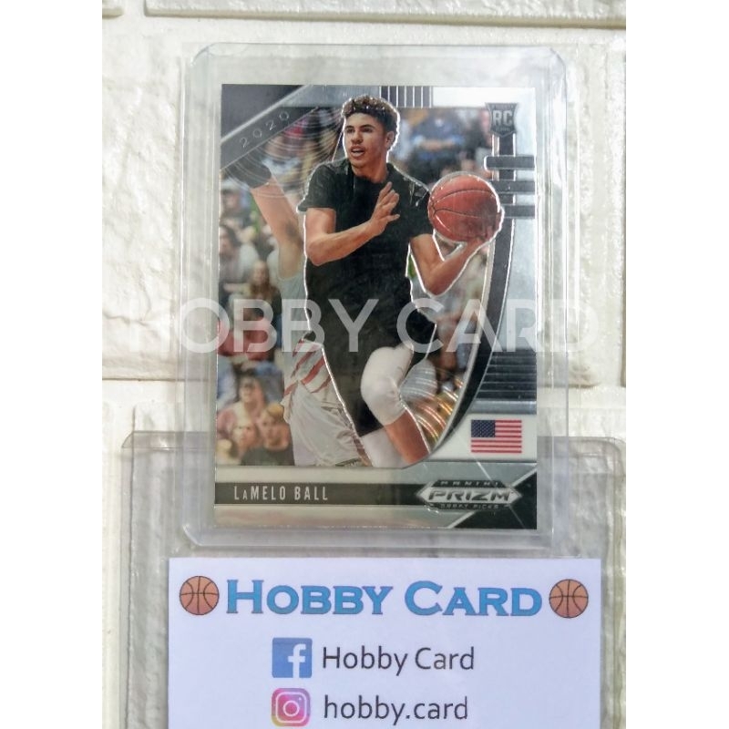 Hobby Card Panini Prizm RC Lamelo Ball Rookie DP Draft Picks พร้อมส่ง NBA Basketball การ์ดบาสเกตบอล 