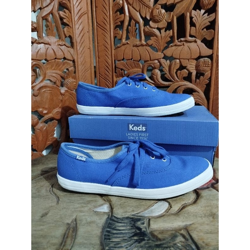 รองเท้า Keds มือสองสีน้ำเงิน เบอร์ 38