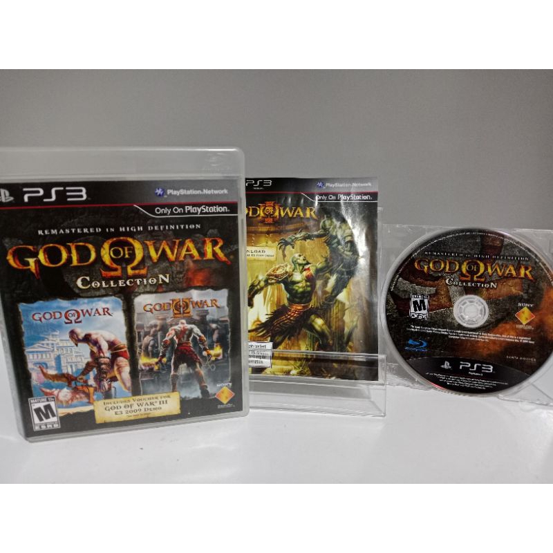 แผ่นเกมส์ Ps3 - God of War : Collection Remastered (Playstation 3) (อังกฤษ)