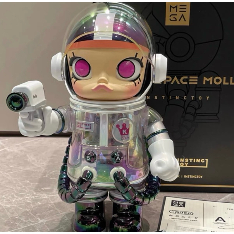 [Preorder]ของแท้💯 Pop Mart x Instinctoy Mega Space Molly 400%