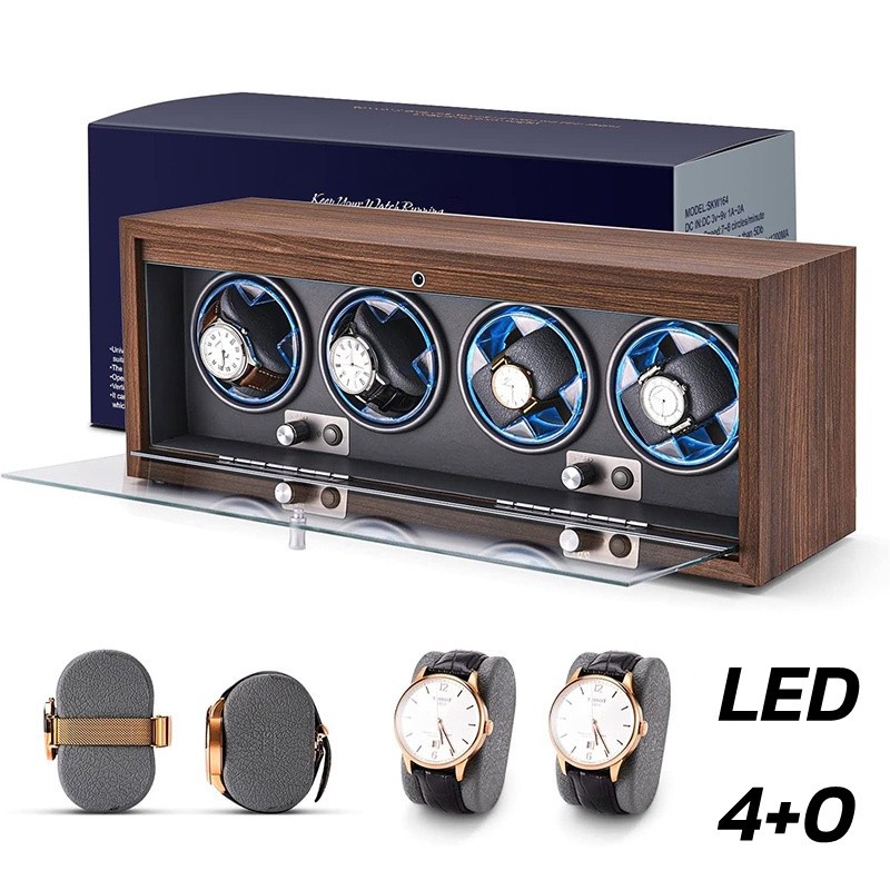 กล่องหมุนนาฬิกา ทรงตั้ง ปรับได้4โหมด ชำระเงินปลายทางได้ครับ watch winder
