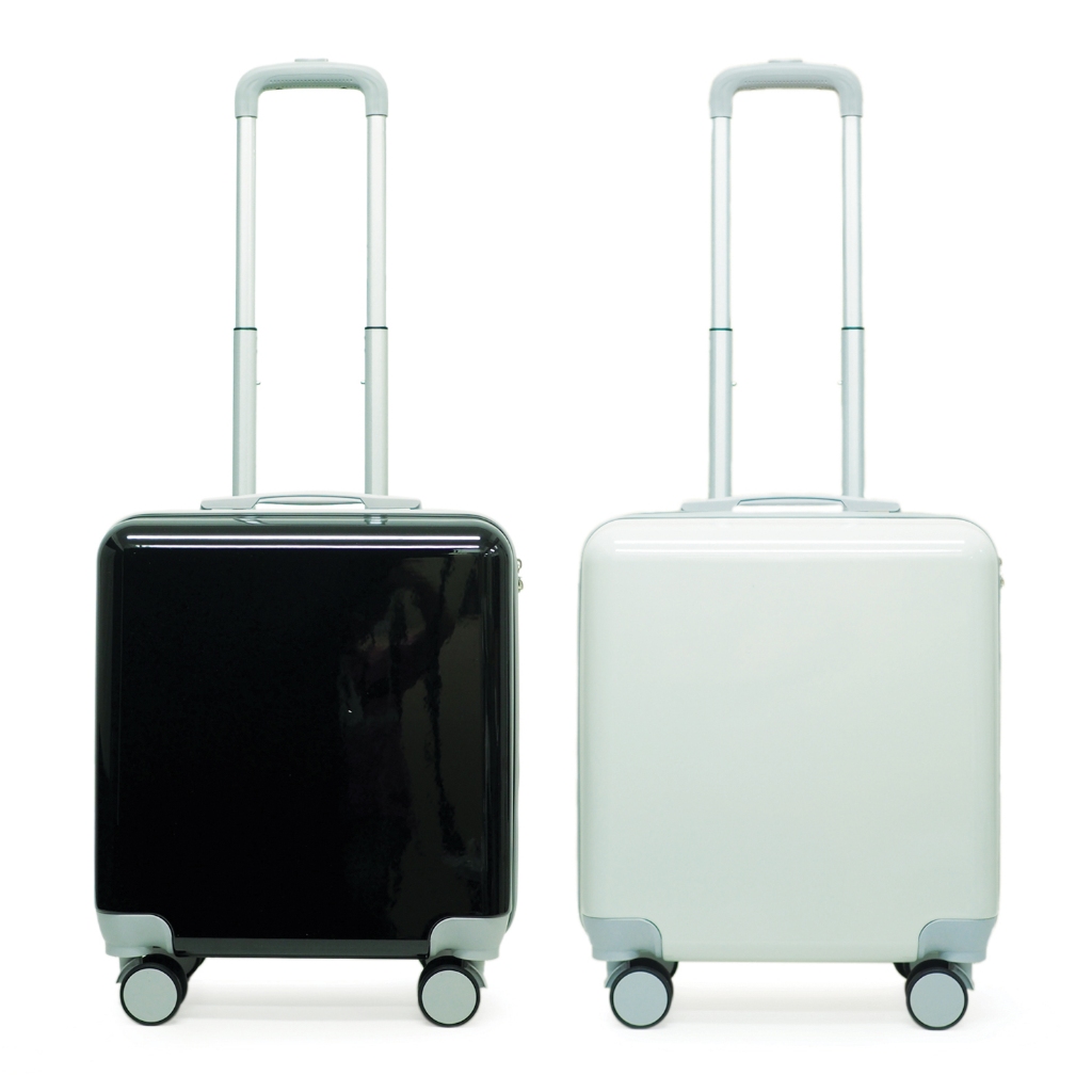 HQ LUGGAGE กระเป๋าเดินทาง ABS ขนาด 18 นิ้ว 4 ล้อคู่ กุญแจล็อค 3 รหัส TSA รุ่น 5527