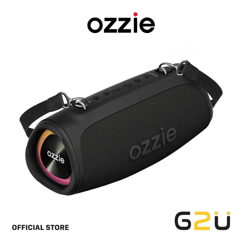 OZZIE ES200 ลำโพงปาร์ตี้พกพา กำลังขับ 40W RMS มาพร้อมไฟ RGB กันน้ำระดับ IPX7