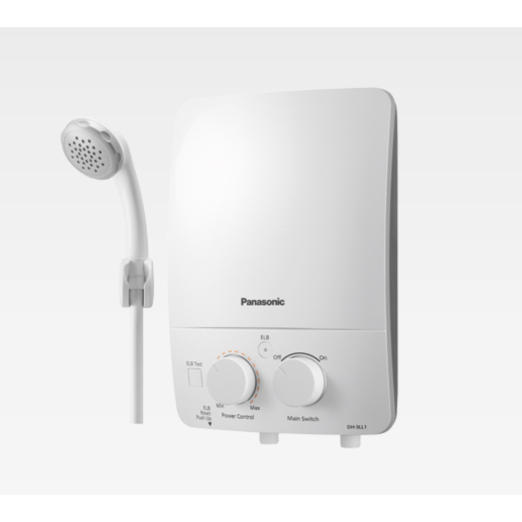 Panasonic DH-3LL1TW พานาโซนิค เครื่องทำน้ำอุ่น 3,500 วัตต์ สีขาว