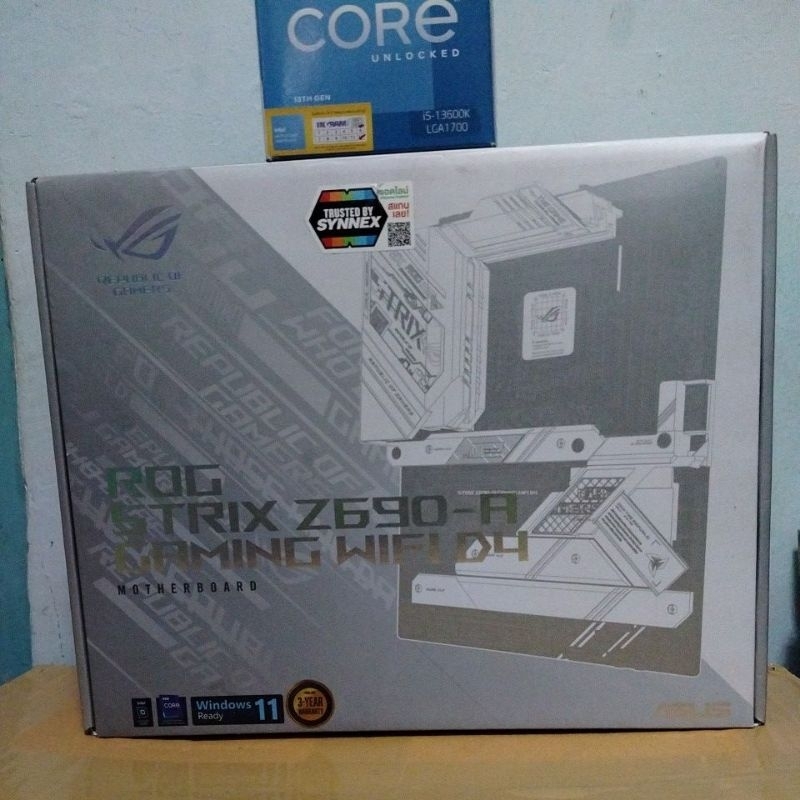 ชุดเซ็ท cpu i5 13600k. mb z690 gaming -a wifi มือสองประกันไทย