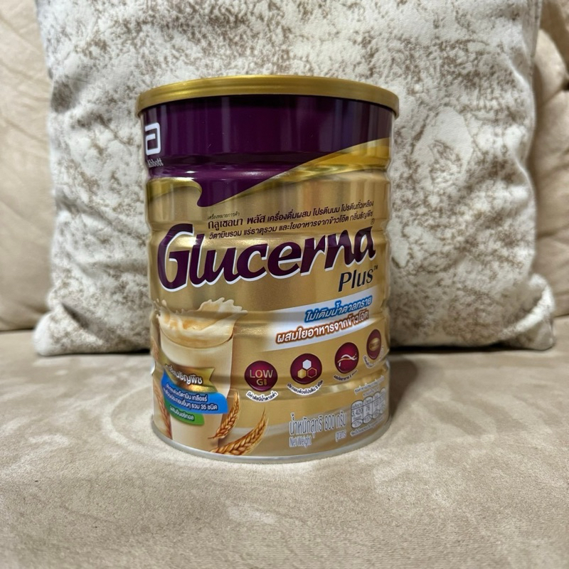 Glucerna นมกลูเซอนา Glucerna plus 800g. กลูเซอนา พลัส 800 กรัม ธัญพืช