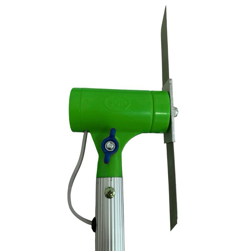 เครื่องตัดข้าวดีดรุ่นใหญ่(สวิตช์ปิด-เปิด) SUP ใช้พลังงานจากแบตเตอรี่ 12 V 8 AH ความยาว 2 เมตร ใช้ตัด