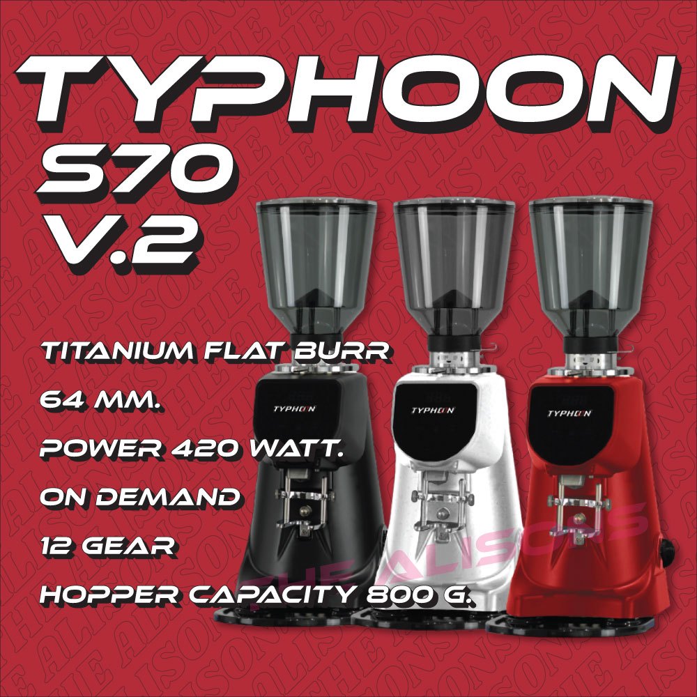 เครื่องบดกาแฟ Typhoon S70 V3 เครื่องบดเมล็ดกาแฟ