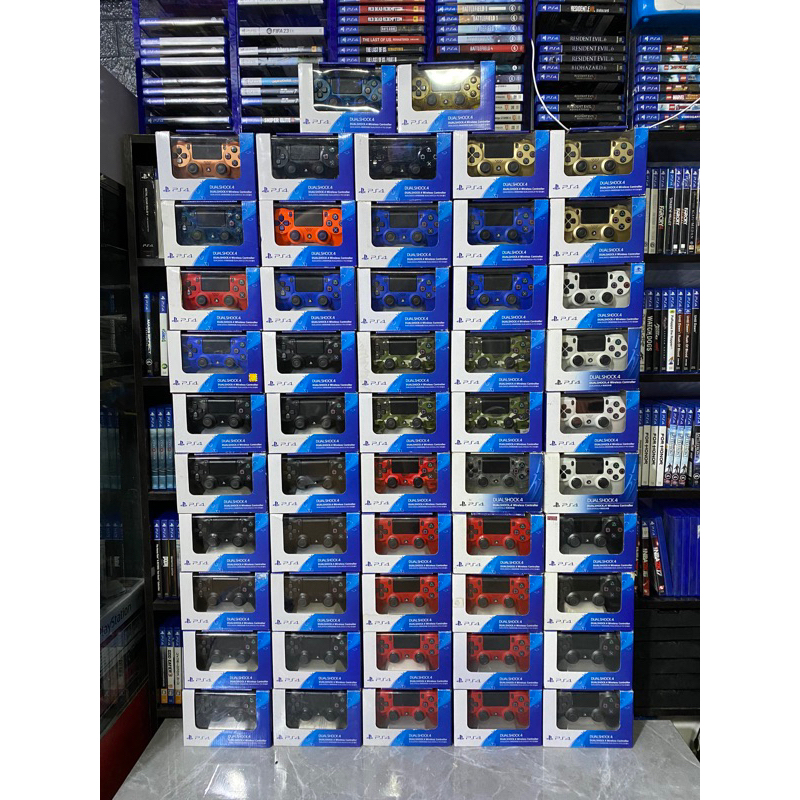 [ มือ 2 ] [ มีประกัน ] จอย PS4 แท้ (ไร้สาย) CONTROLLER DUALSHOCK 4 แถมสายชาร์จเชื่อมต่อได้ มีสินค้าพร้อมจัดส่ง!!!