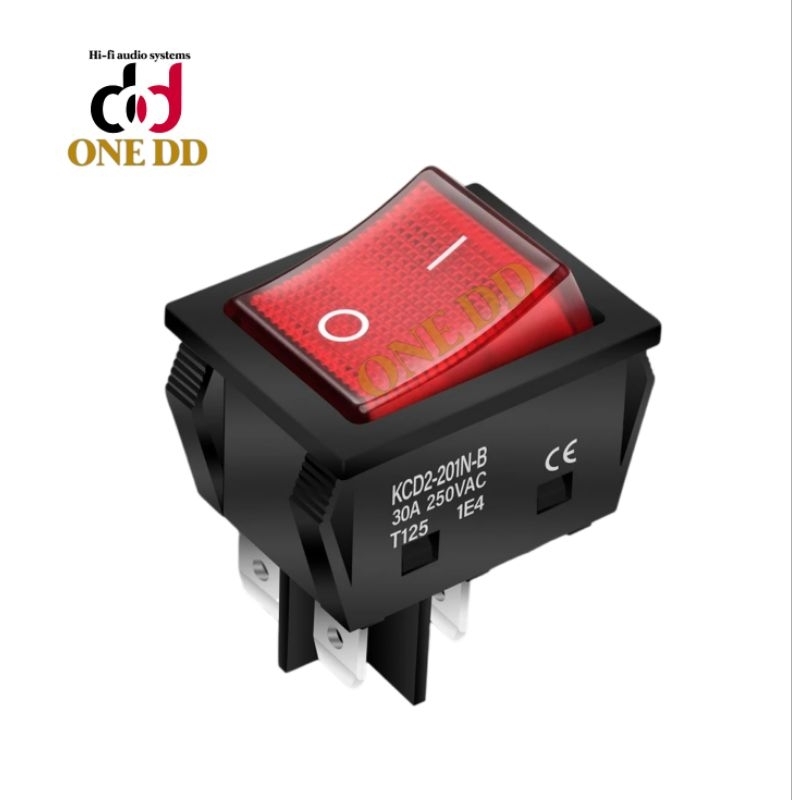 ปุ่มสวิตช์เปิด ปิด กระแสไฟสูง 30A 250V AC สําหรับเครื่องเชื่อม KCD4 1 ชิ้น สวิตซ์ สวิทช์ switch