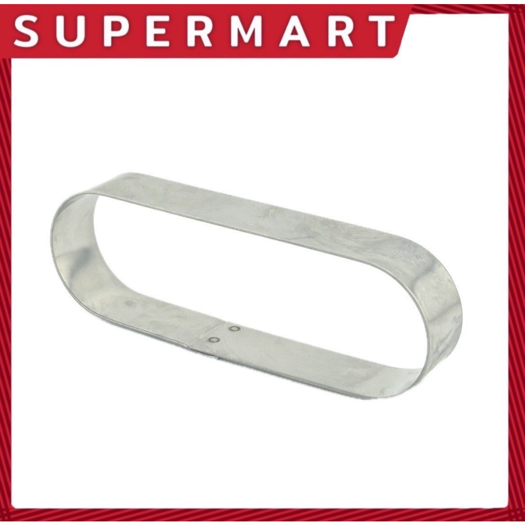 SUPERMART MATFER 371152 Mozaik oblong tart frames 130*40*20 #1312409