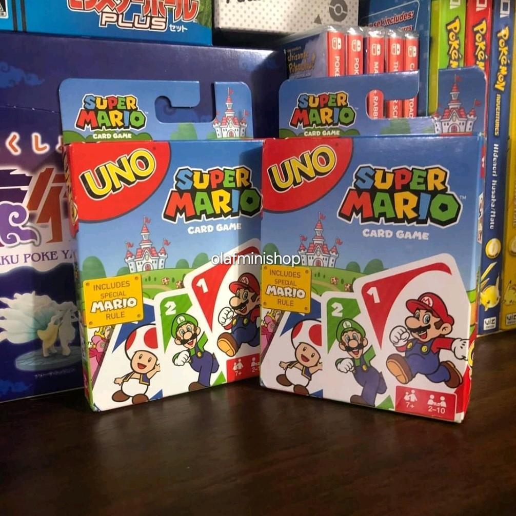 พร้อมส่งจากไทย อูโน่ card game Uno super mario การ์ดเกมอู่โน่ มาริโอ้