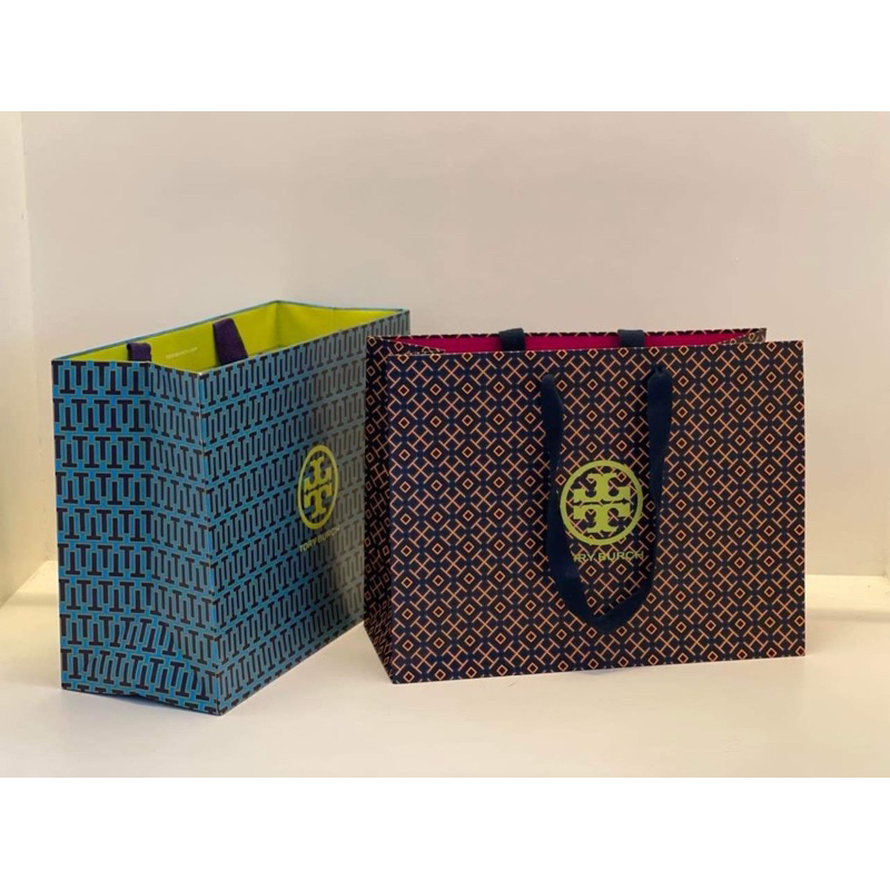 ถุงกระดาษแบรนด์ Tory Burch ของแท้