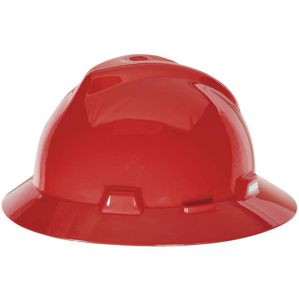 หมวก MSA V-GARD สีแดง (MADE IN USA.) ของแท้ !!! นำเข้าตรงจาก MSA SAFETY/UNITED STATES