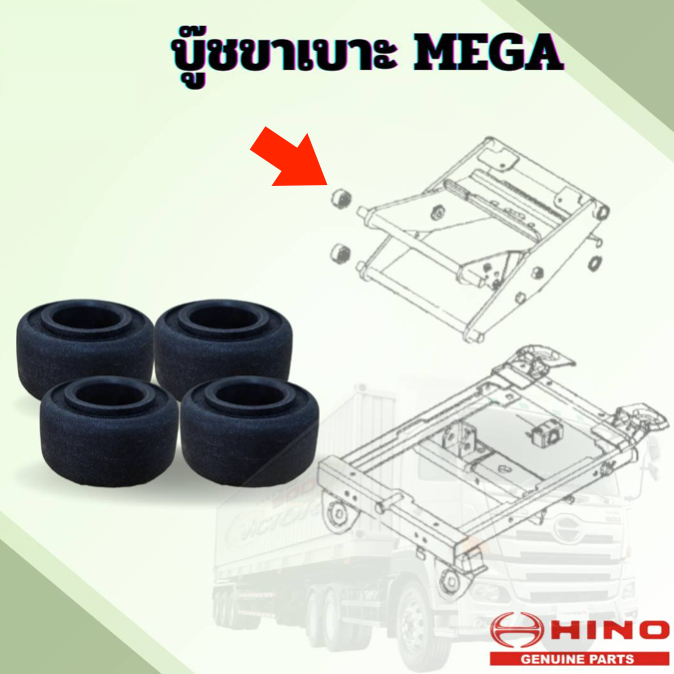 บู๊ชขาเบาะ ฮีโน่เมก้า / ฮีโน่วิคเตอร์