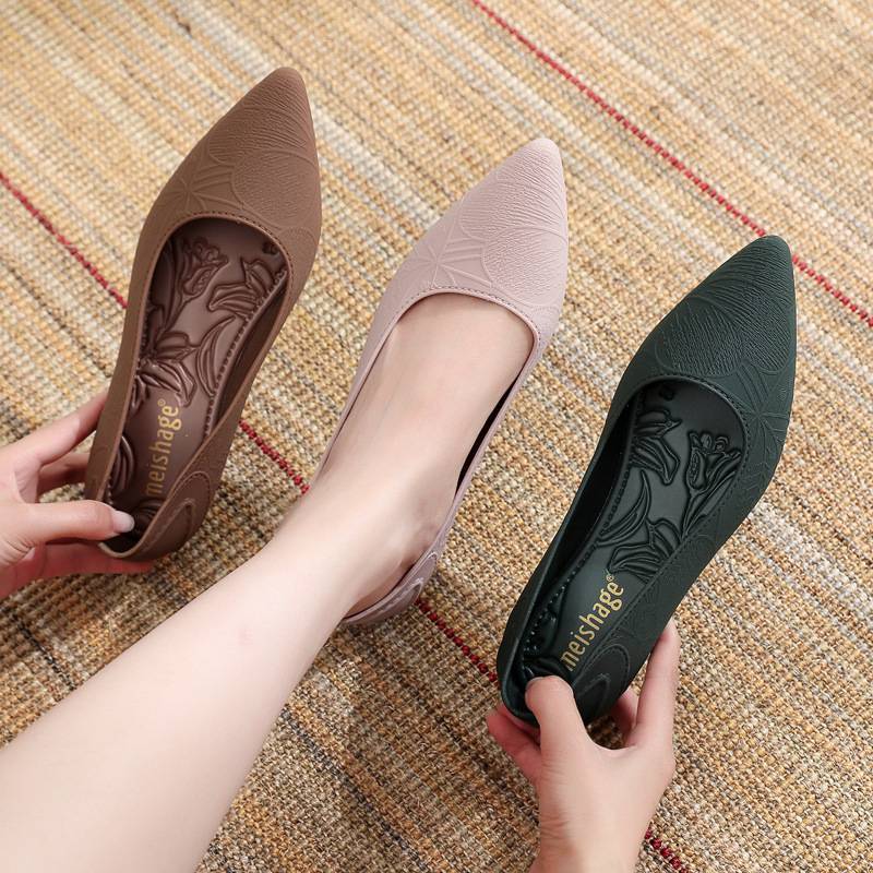 fashion Shoes คัชชูเจลลี่ มีหลายสีให้เลือกสวย รุ่น 027 (มี3สี สินค้าพร้อมส่ง)