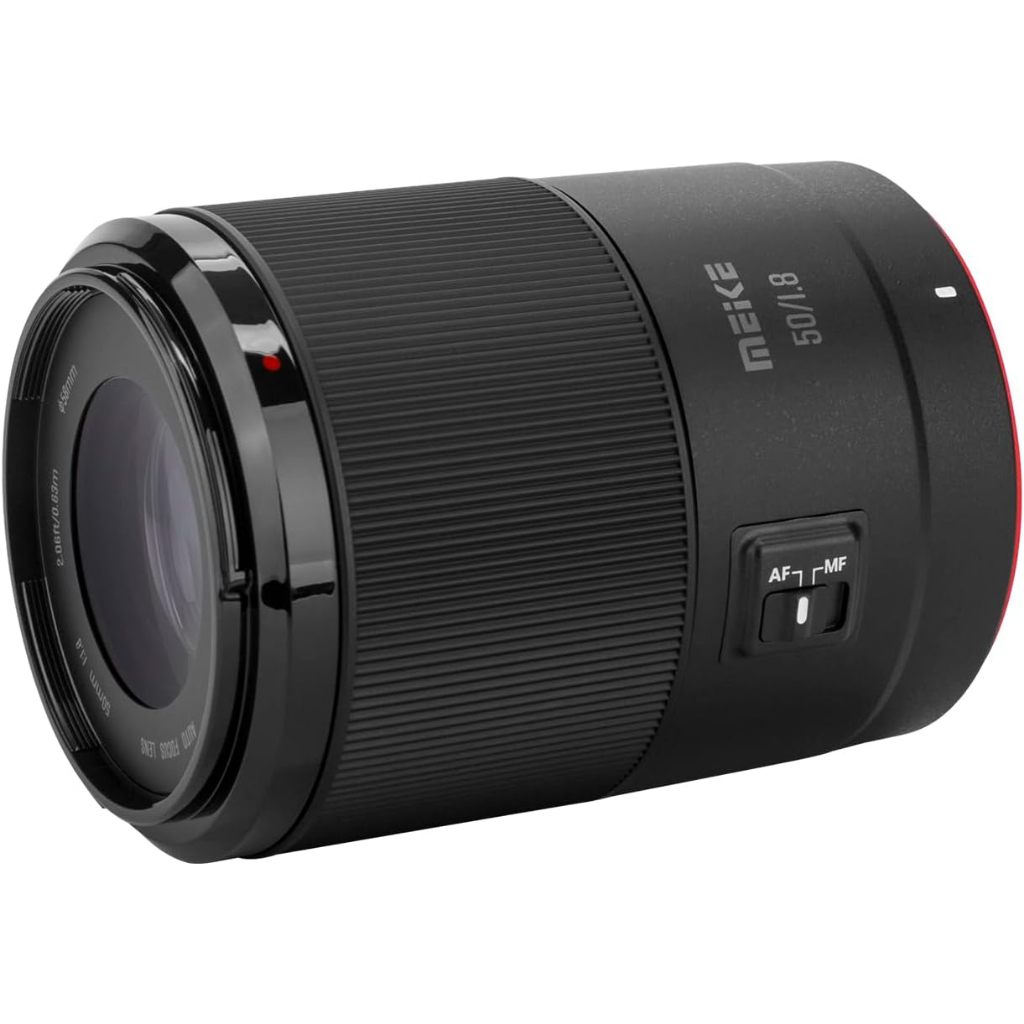 Meike 50mm. f1.8 เลนส์ออโต้โฟกัส สําหรับกล้องมิเรอร์เลส Sony E / Nikon Z เลนส์หน้าชัด หลังละลาย รับประกัน 1 ปี