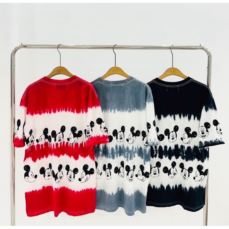 เสื้อยืดโอเวอร์ไซส์ CMA มัดย้อมมิกกี้