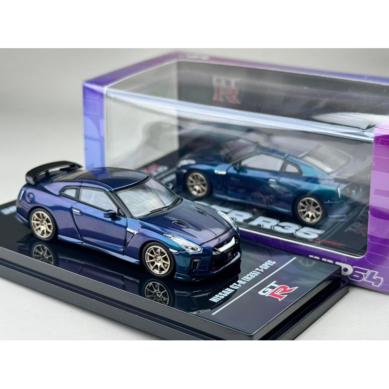 🔹Nissan GTR R35 T-Spec Scale 1:64 ยี่ห้อ Inno 64