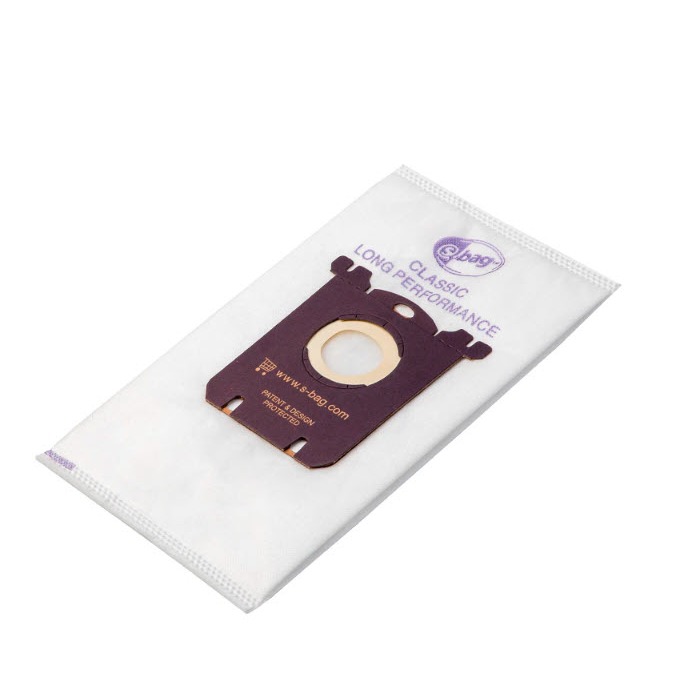 ถุงเก็บฝุ่น ถุงกรองฝุ่น S-Bag(OEM) DUST BAG สำหรับ เครื่องดูดฝุ่น Philips, Electrolux, AEG (FC80xx.)