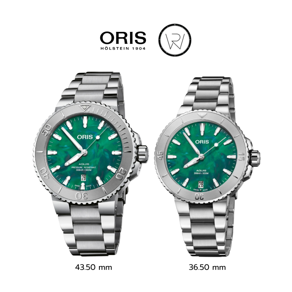 นาฬิกา ORIS รุ่น AQUIS ORIS X BRACENET ขนาด 36.5 & 43.5 มิลลิเมตร