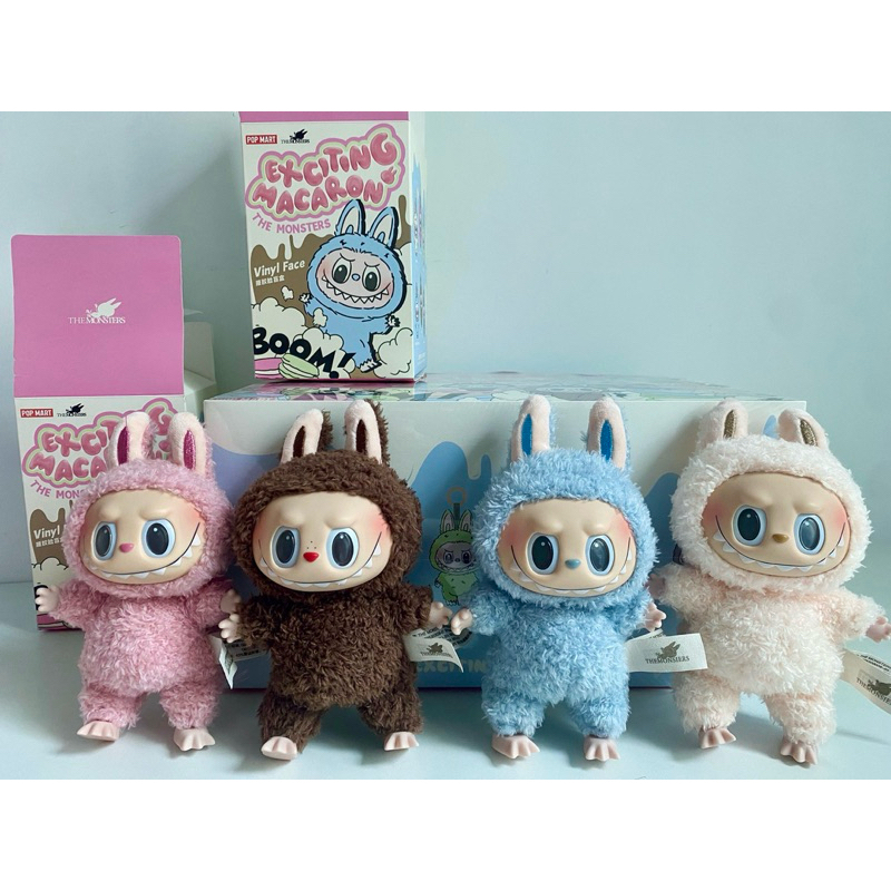 🚗พร้อมส่ง🚗Labubu macaron เรียนแบบ เทียบแท้