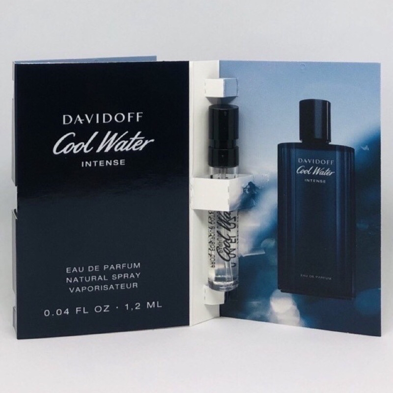 Davidoff Cool Water Intense EDP 1.2 ml [น้ำหอมไวออล น้ำหอมแท้]