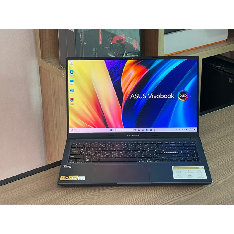 Asus Vivobook 15X OLED D1503QA Ryzen 7 5800H SSD512GB RAM8GB จอ 2.8 K สินค้ามือสองครบกล่อง ประกันศูน