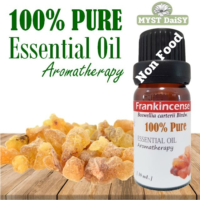 [10 mL.] 100% Pure Essential Oil น้ำมันหอมระเหยกำยาน (Frankincense;Boswellia carterii Oil) บริสุทธิ์ 100% ไม่ผสม