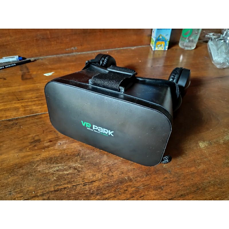 มือสอง แว่นตา VR 3D แว่นตาเสมือนจริง VRPARK J20 สำหรับ iPhone Android เกมสมาร์ทโฟน