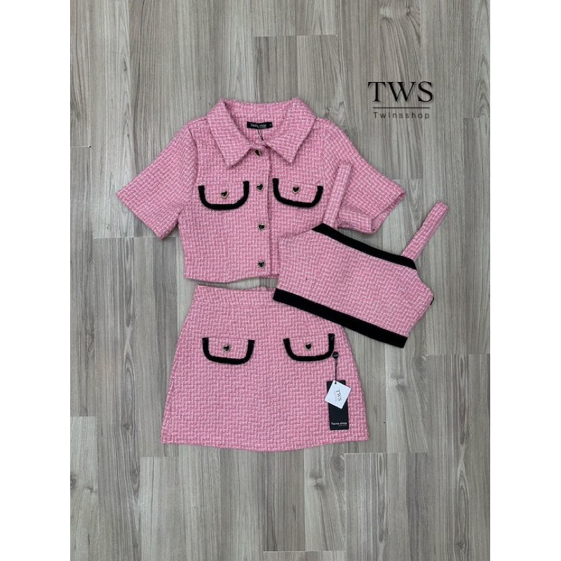 งานป้าย twinshop ชุดเซ็ต3ชิ้น (used)