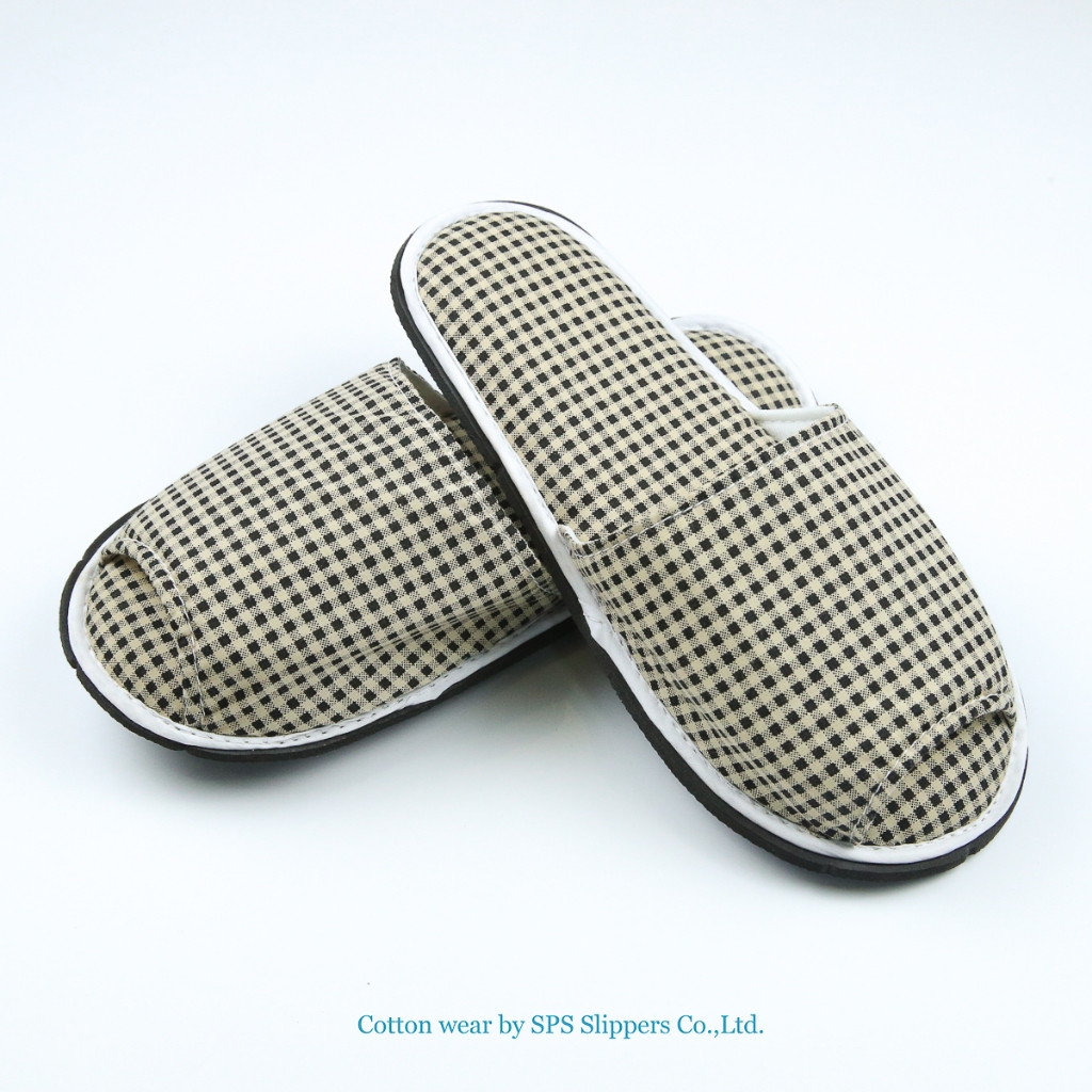 รองเท้าใส่ในบ้าน slipper ลายสก๊อต 5 size! 19 แบบ! หนานุ่ม ฟองน้ำหนาพิเศษ เกรดโรงแรม 5 ดาว ⭐️ คุณภาพดีซักได้ 💧