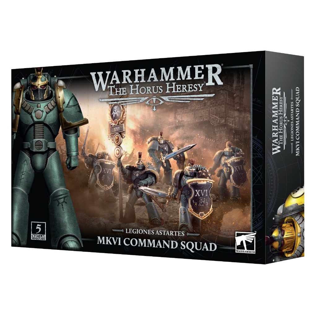 (GWพร้อมส่ง) LEGIONES ASTARTES: MKVI COMMAND SQUAD