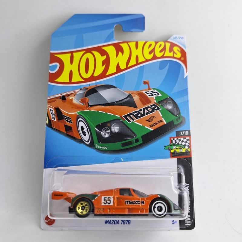 รถเหล็ก Hotwheels MAZDA 787B เบอร์ 55 (ib42)