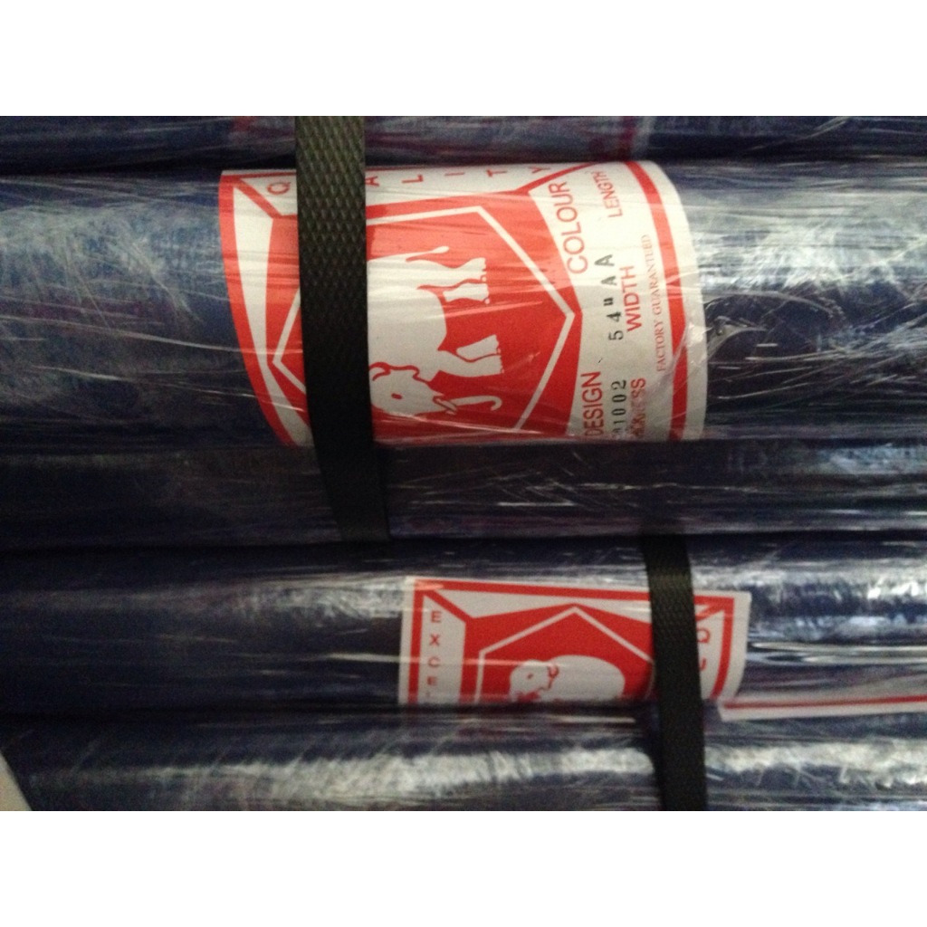 พลาสติกใส ม้วนพลาสติก  กว้าง 54” หนา 0.03 mm. ยาว 25 หลา ตราช้าง ราคา/ม้วนราคา ย่อมเยาว์